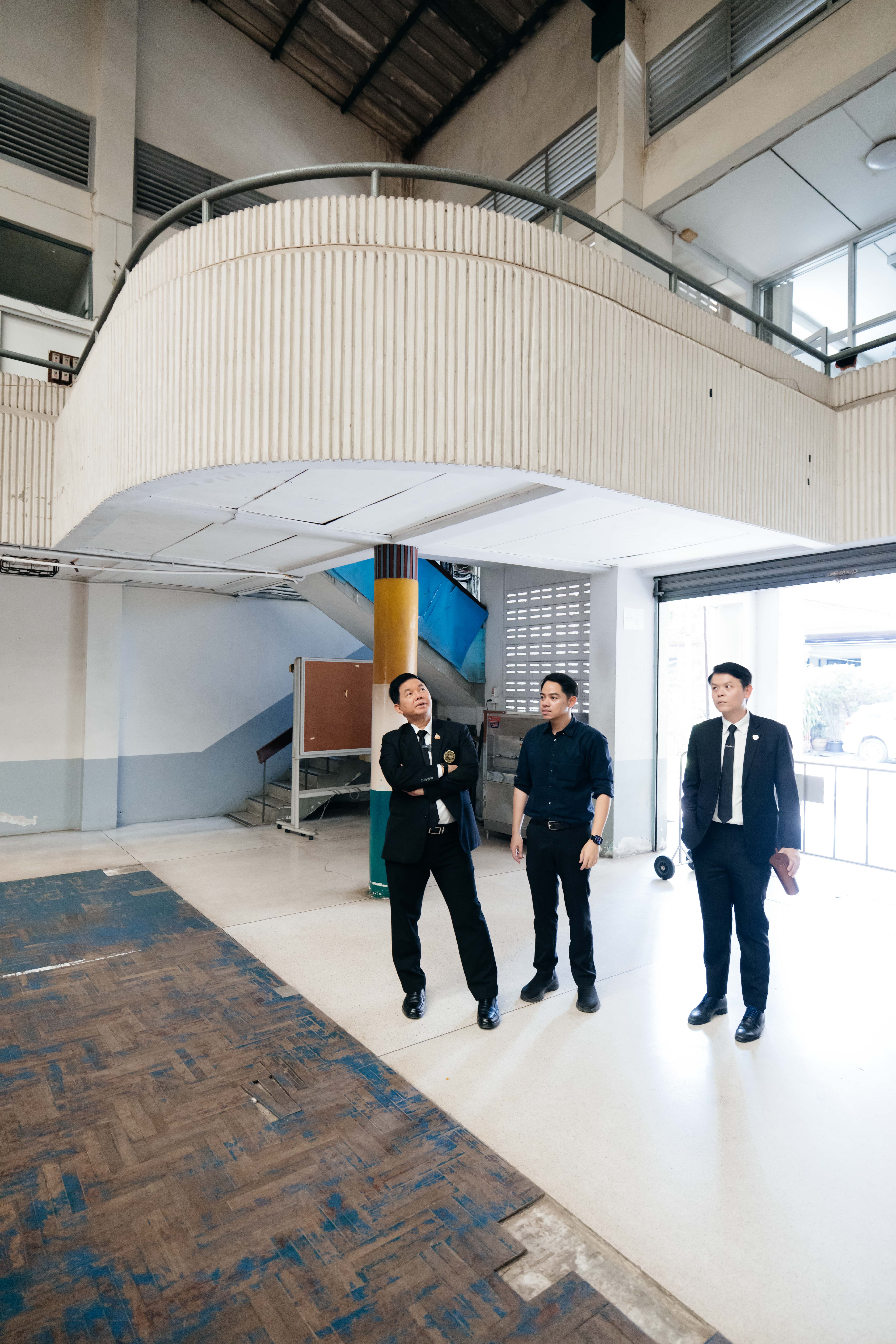 2025-12-02 อธิการบดี มศว  ลงสำรวจทุกซอกมุม  พร้อมดันคุณภาพชีวิตในรั้วมหาวิทยาลัย