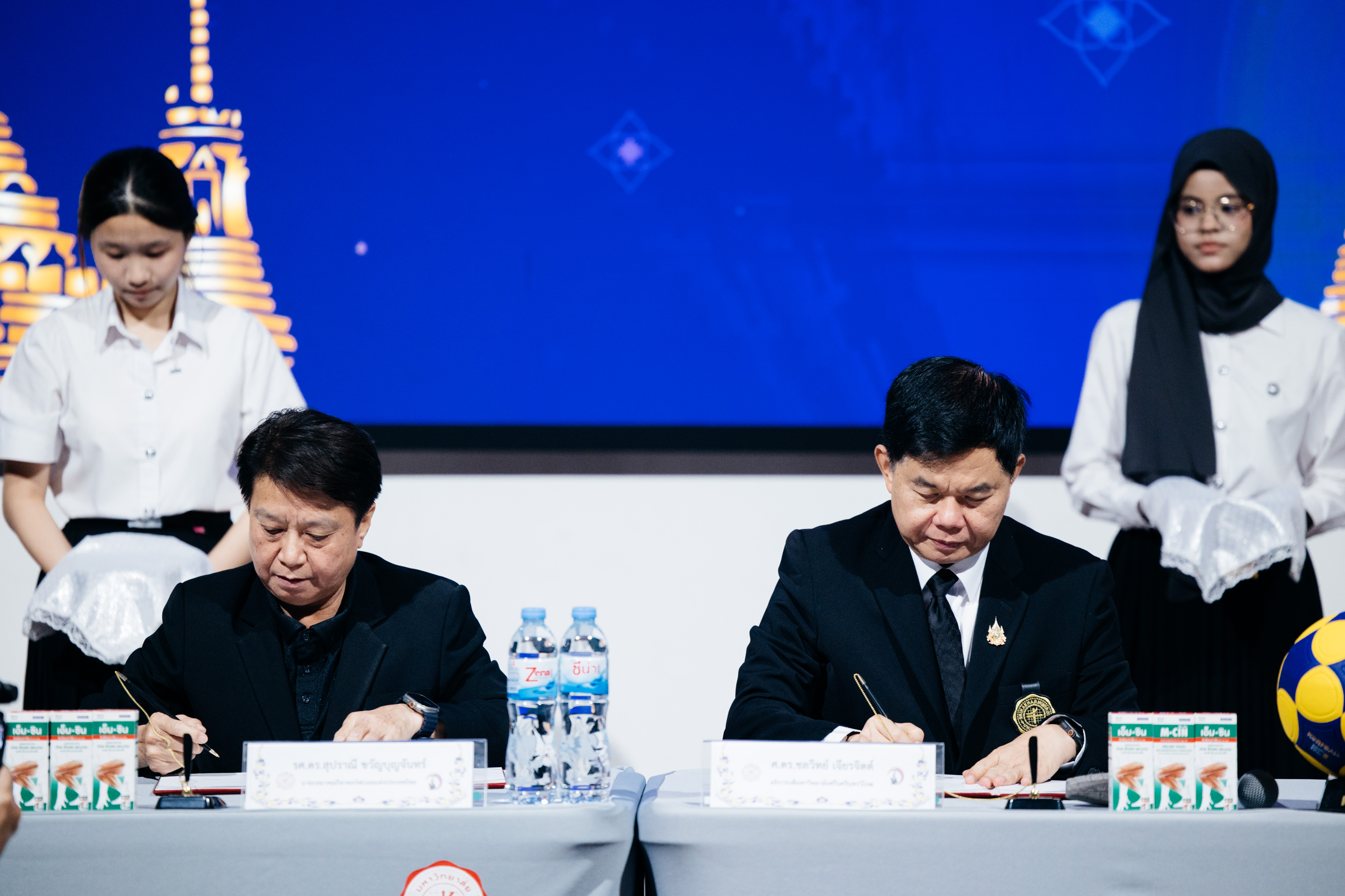 2026-07-8 มหาวิทยาลัยศรีนครินทรวิโรฒ จับมือสมาคมกีฬาคอร์ฟบอล
