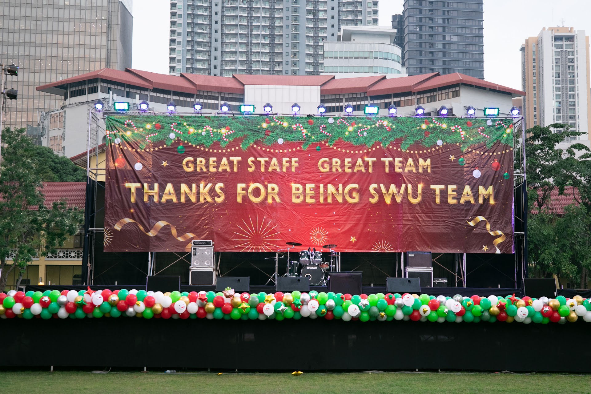 บรรยากาศงาน Thanks for being SWU Team ประสานมิตร